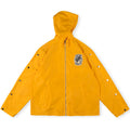 SAINT VANITY  Nylon Hooded Track Jacket “Yellow”