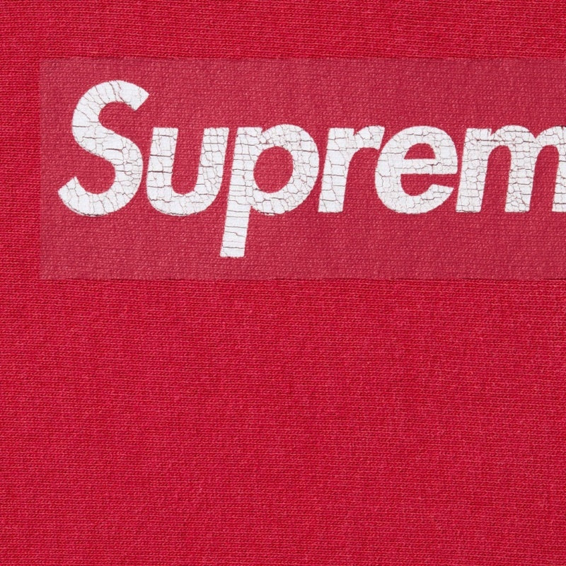 Supreme Washed Box Logo SS 25  Sweatshirt