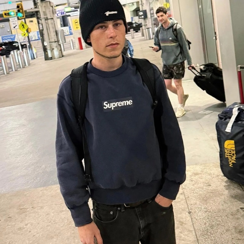 Supreme Washed Box Logo SS 25  Sweatshirt